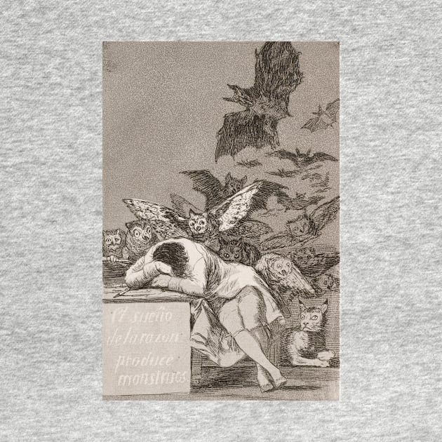 The Sleep of Reason Produces Monsters - Francisco Goya by themasters